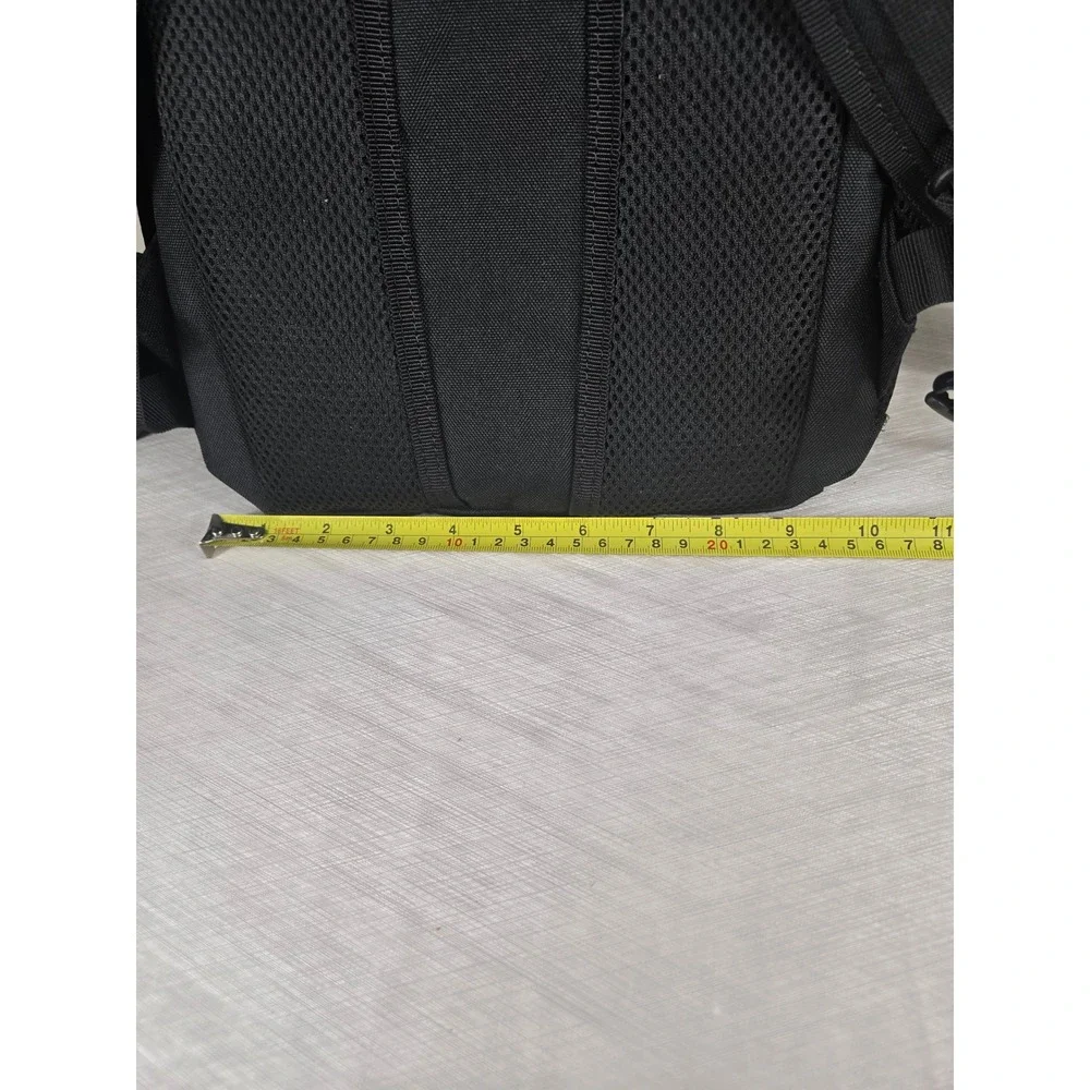 D-5 Column Tactical Backpack Black MOLLE Webbing Military Utility Daypack 16in